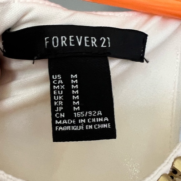Forever 21 White Dress - Picture 2 of 2